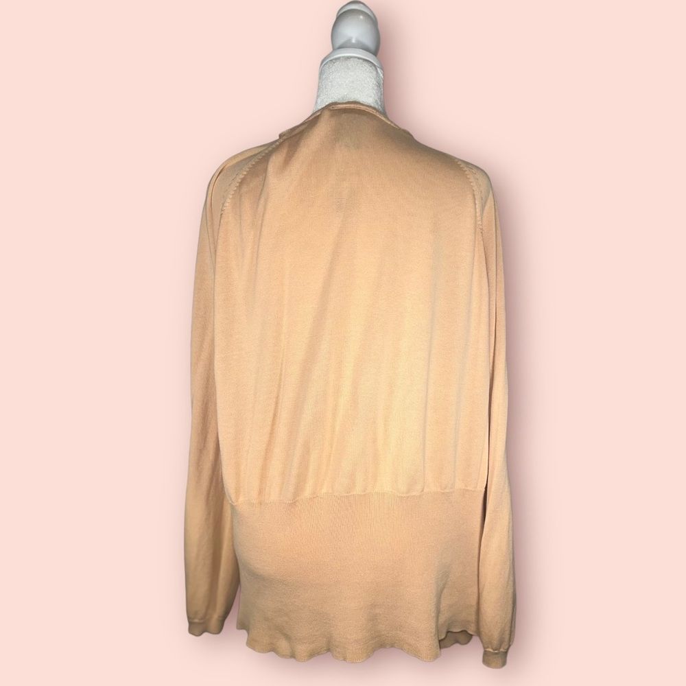 Lane Bryant 🥳 2/$15 OR 3/$20 🥳 Light Orange Cardigan - Picture 8 of 9